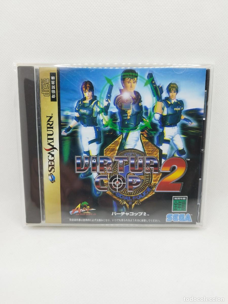 Videojuegos y consolas: Virtua Cop 2 Sega Saturn NTSC-J - Foto 1