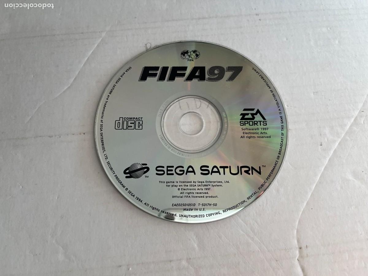 Videojuegos y consolas: FIFA 97 - SS SEGA SATURN KREATEN - Foto 1