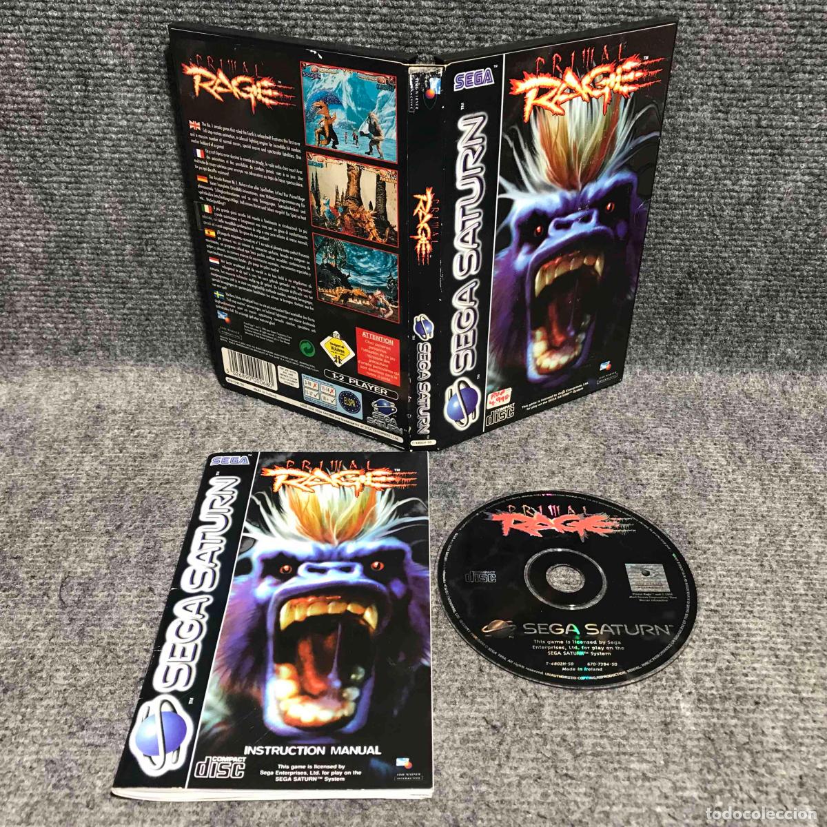 Videojuegos y consolas: PRIMAL RAGE SEGA SATURN - Foto 1