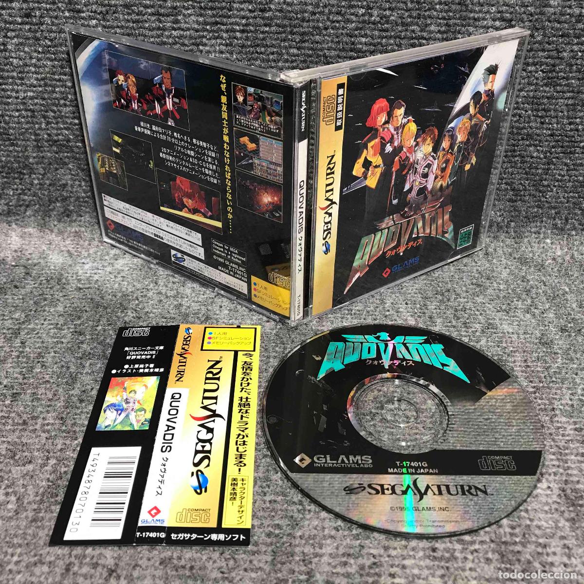 Videojuegos y consolas: QUOVADIS JAP SEGA SATURN - Foto 1