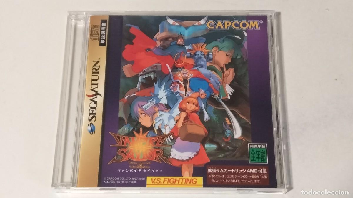 Videojuegos y consolas: Vampire Savior. Sega Saturn - Foto 5