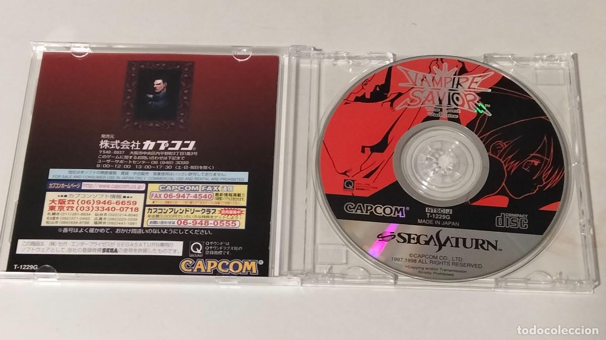 Videojuegos y consolas: Vampire Savior. Sega Saturn - Foto 6
