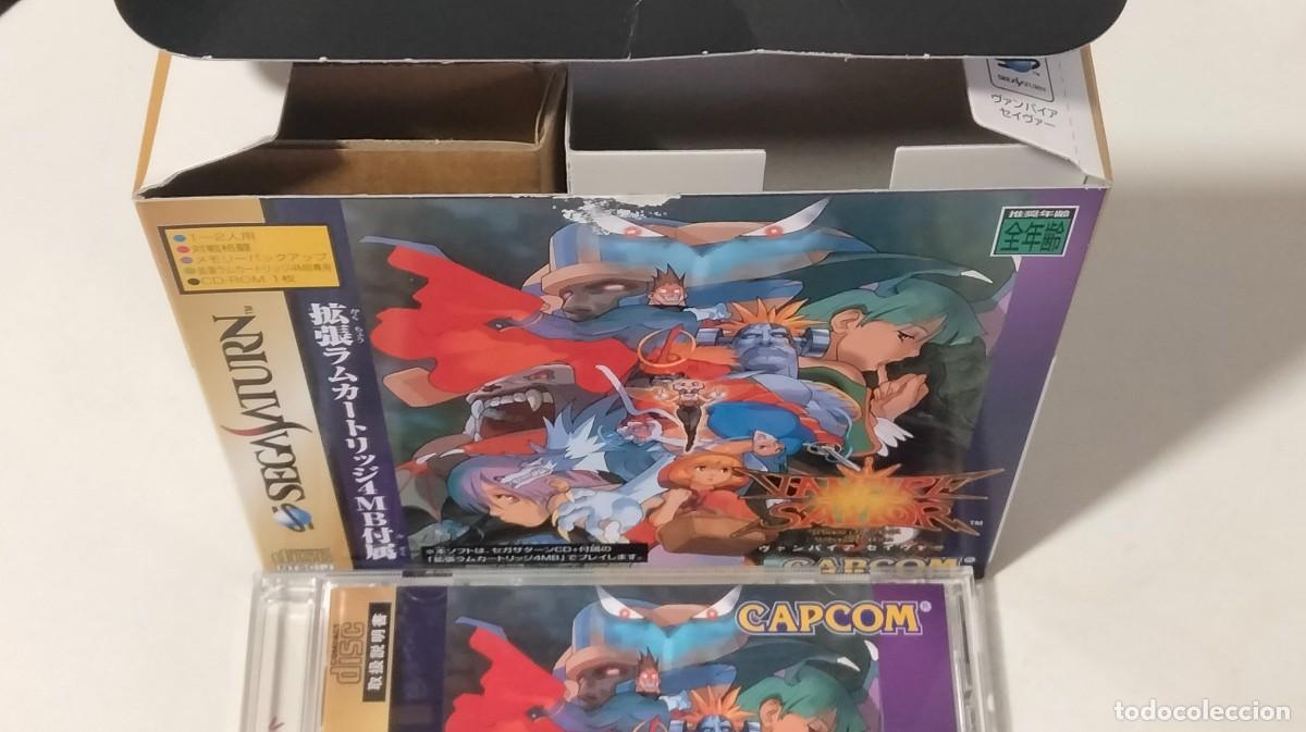 Videojuegos y consolas: Vampire Savior. Sega Saturn - Foto 9