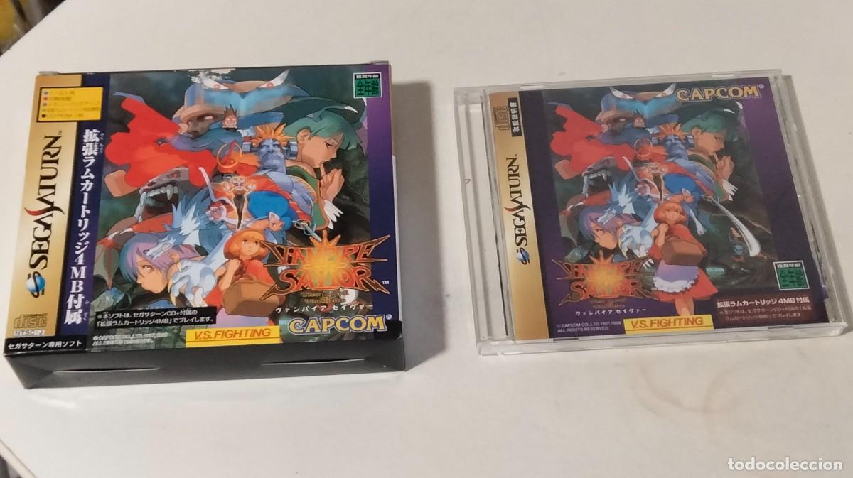 Videojuegos y consolas: Vampire Savior. Sega Saturn - Foto 10