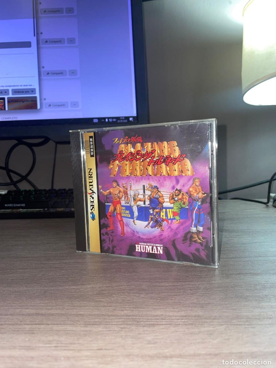 Videojuegos y consolas: BLAZING TORNADO de SEGA SATURN JAP COMPLETO y FUNCIONANDO! - Foto 1