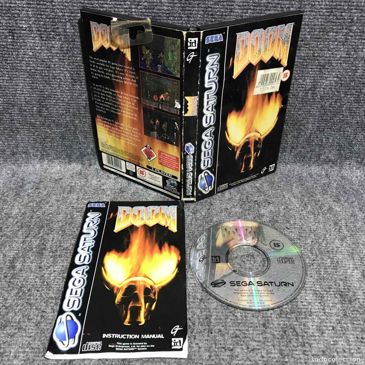 Videojuegos y consolas: DOOM SEGA SATURN - Foto 1