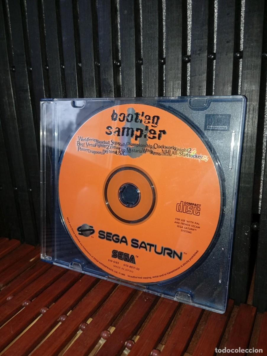 Videojuegos y consolas: Sega Saturn Bootleg Sampler PAL 1995 Demo Disk - Foto 2