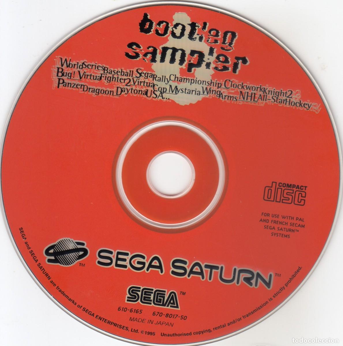 Videogiochi e Consoli: Sega Saturn Bootleg Sampler PAL 1995 Demo Disk