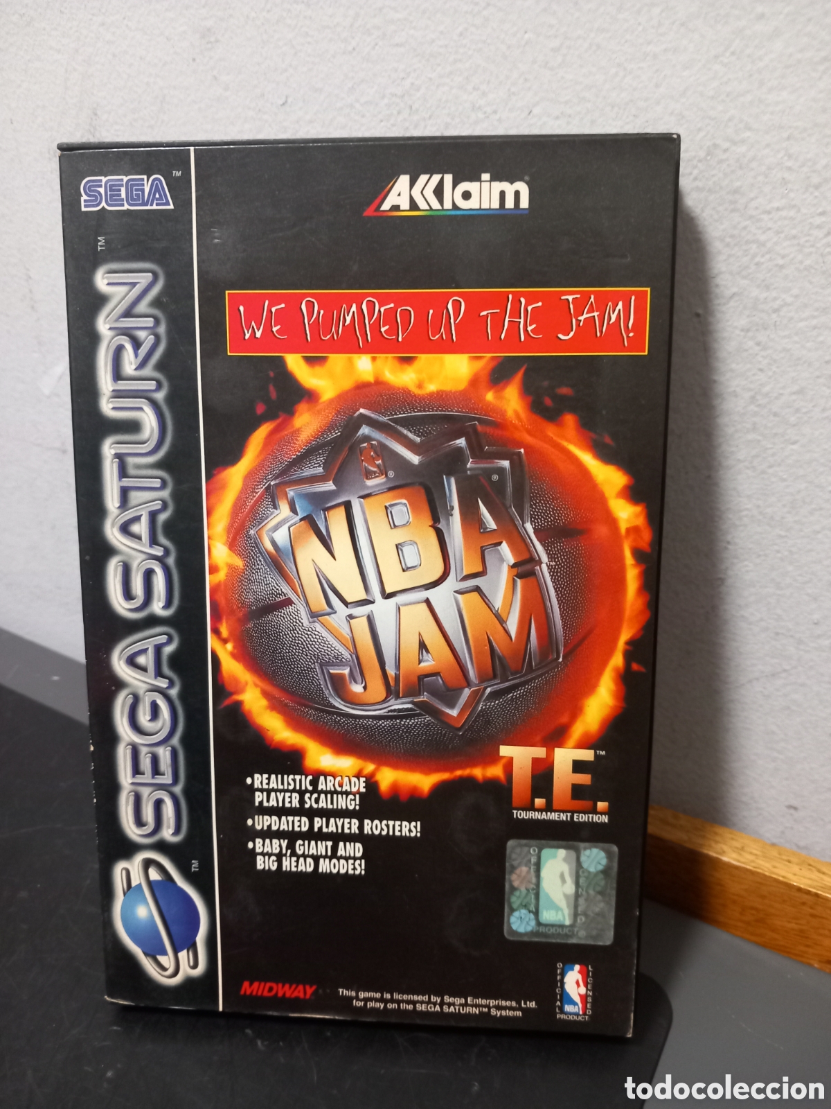 Videojuegos y Consolas: ANTIGUO JUEGO SEGA NBA JAM ORIGINAL SEGA SATURN