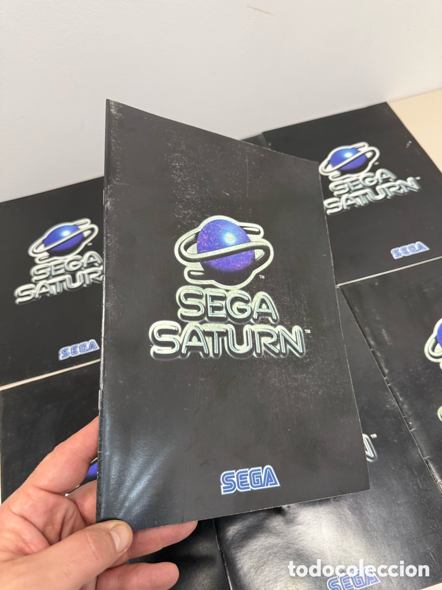 Videojuegos y Consolas: Cat&aacute;logo Sega Saturn en Espa&ntilde;ol. Material oficial de Sega. 20 p&aacute;ginas.