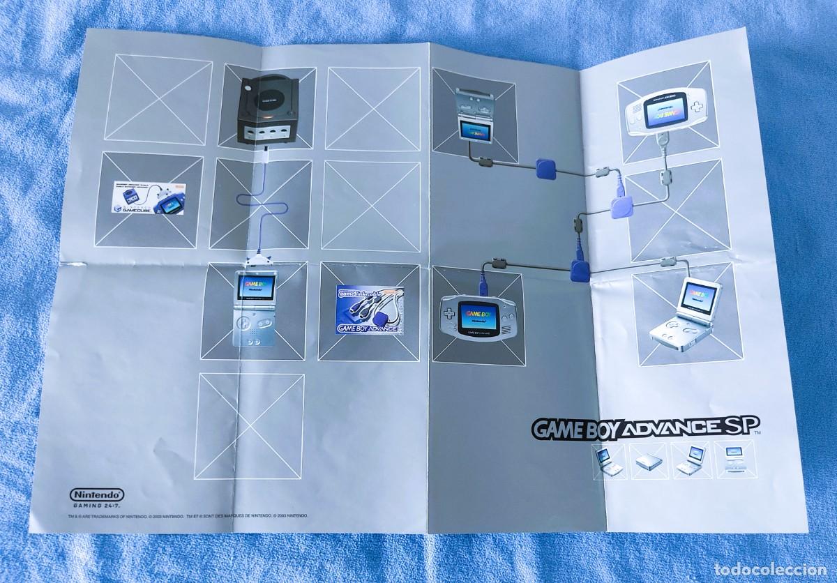 Videojuegos y Consolas: CATALOGO DESPLEGABLE ORIGINAL DE LA CONSOLA GAMEBOY ADVANCE SP GAME BOY