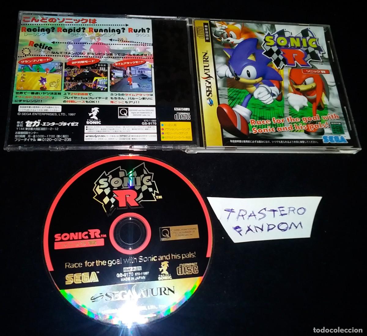 Videojuegos y Consolas: Sonic R Sega Saturn Japon&eacute;s BUEN ESTADO