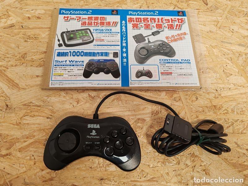 Videojuegos y consolas: Mando Sega Control Pad para PS2 Saturn Jap&oacute;n
