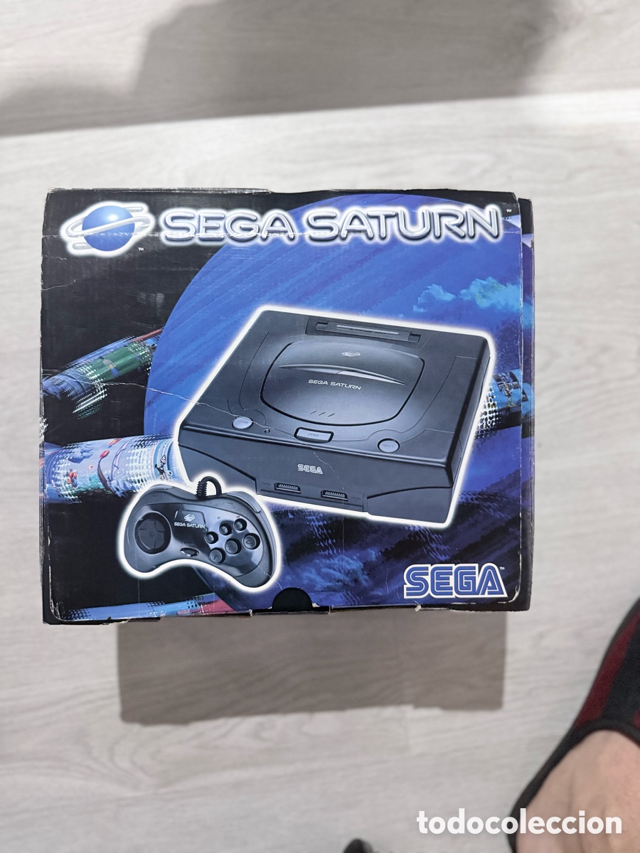 Videojuegos y consolas: Antigua consola funciona SEGA SATURN