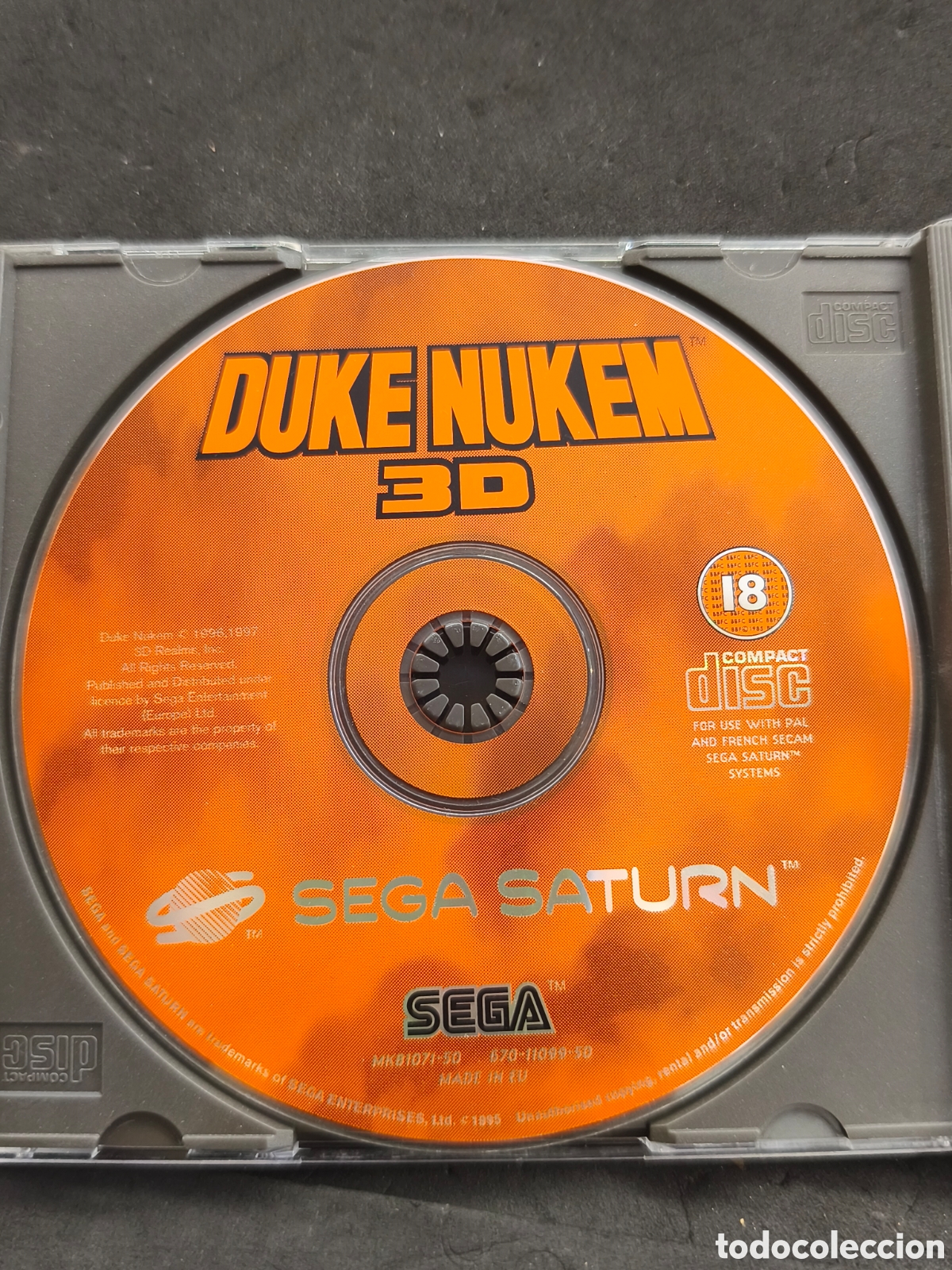 Videojuegos y consolas: Sega Saturn Duke Nukem 3D, solo juego