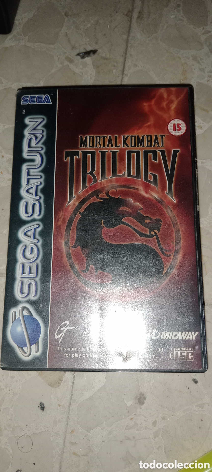 Videojuegos y consolas: Mortal kombat trilogy para sega Saturn