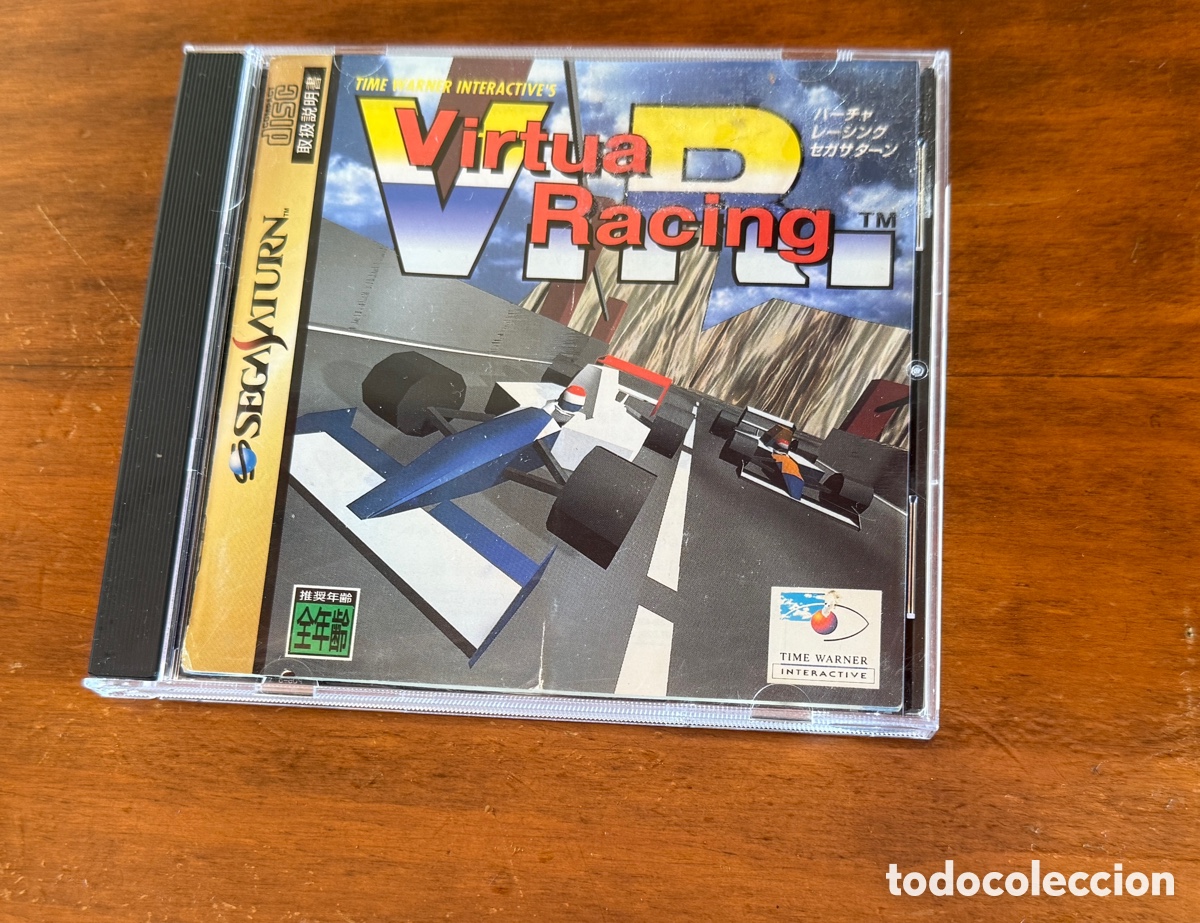 Videojuegos y consolas: Virtua Racing Sega Saturn Japon&eacute;s Completo con Manual
