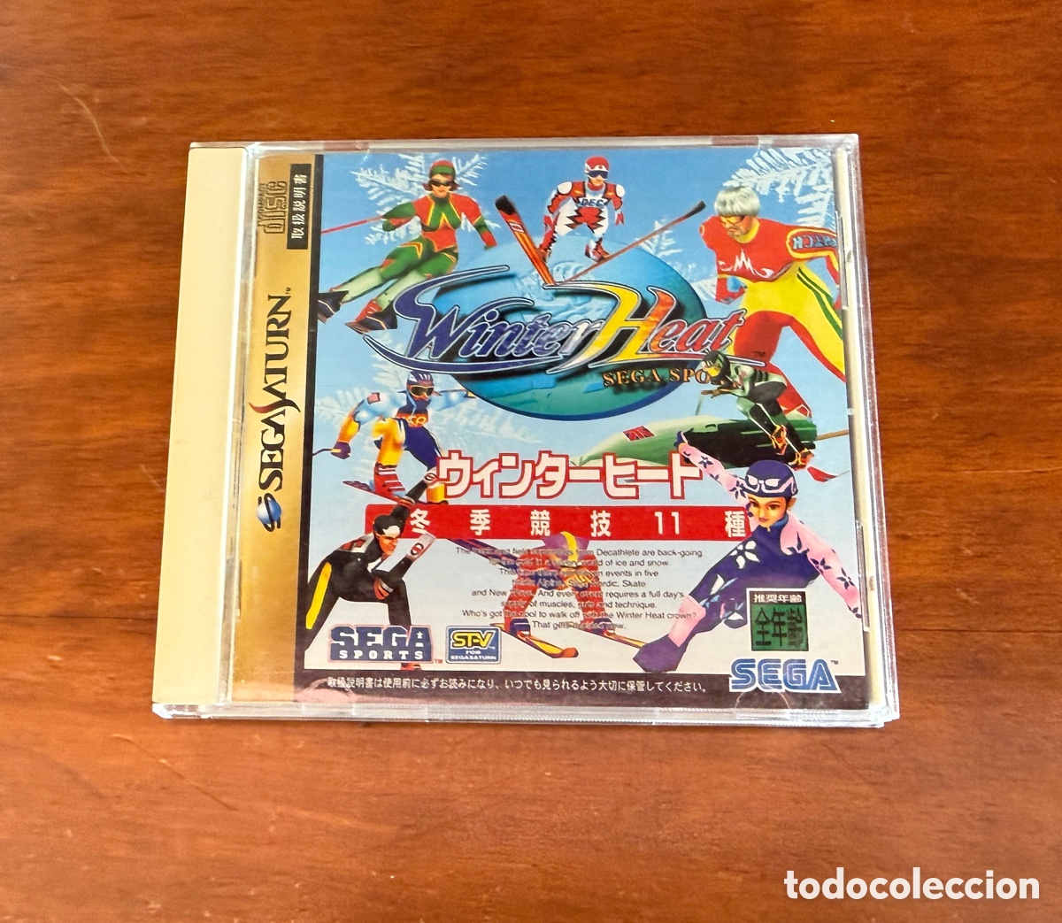 Videojuegos y consolas: Winter Heat Sega Saturn JAP NTSC-J Caja + Manual SIN DISCO