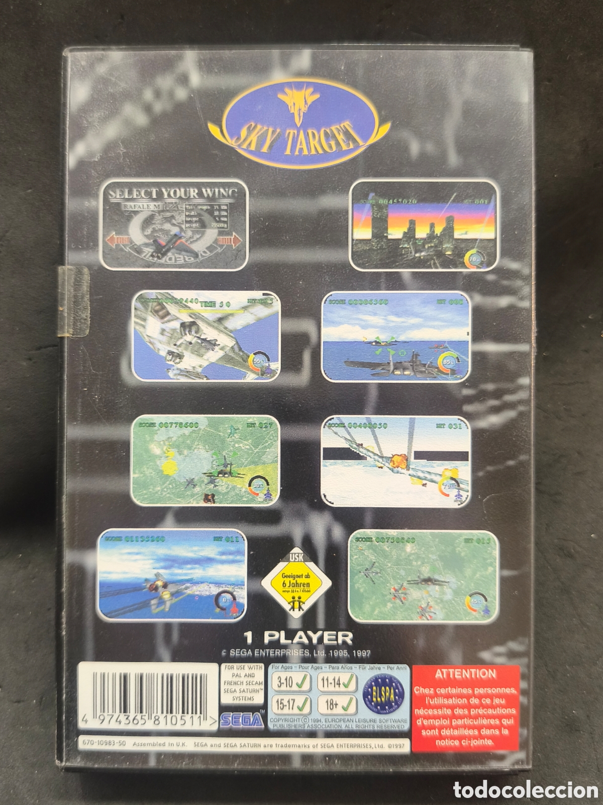 Videojuegos y consolas: Sega saturn Sky Target - Foto 2