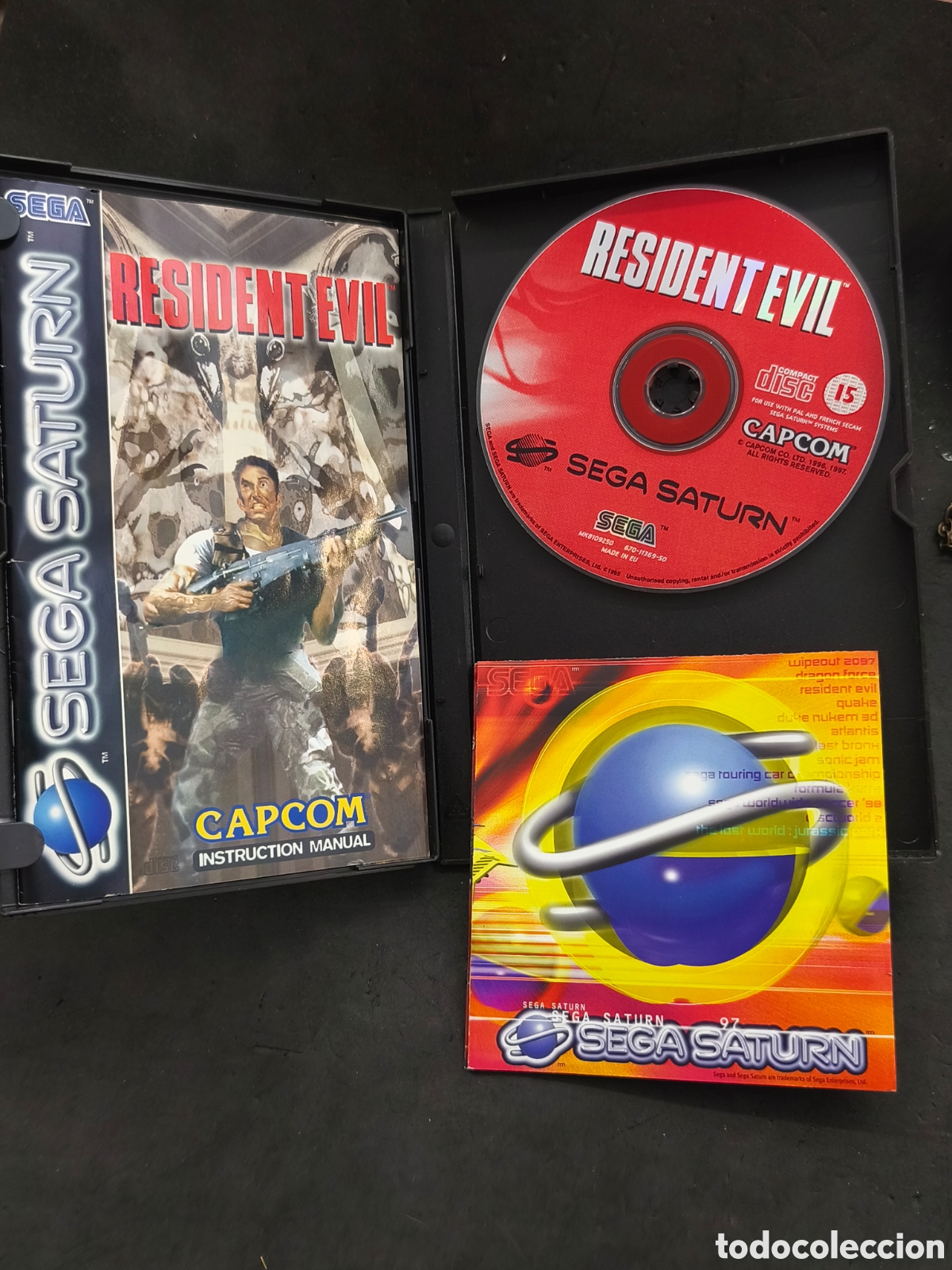 Videojuegos y consolas: Sega Saturn Resident Evil - Foto 3