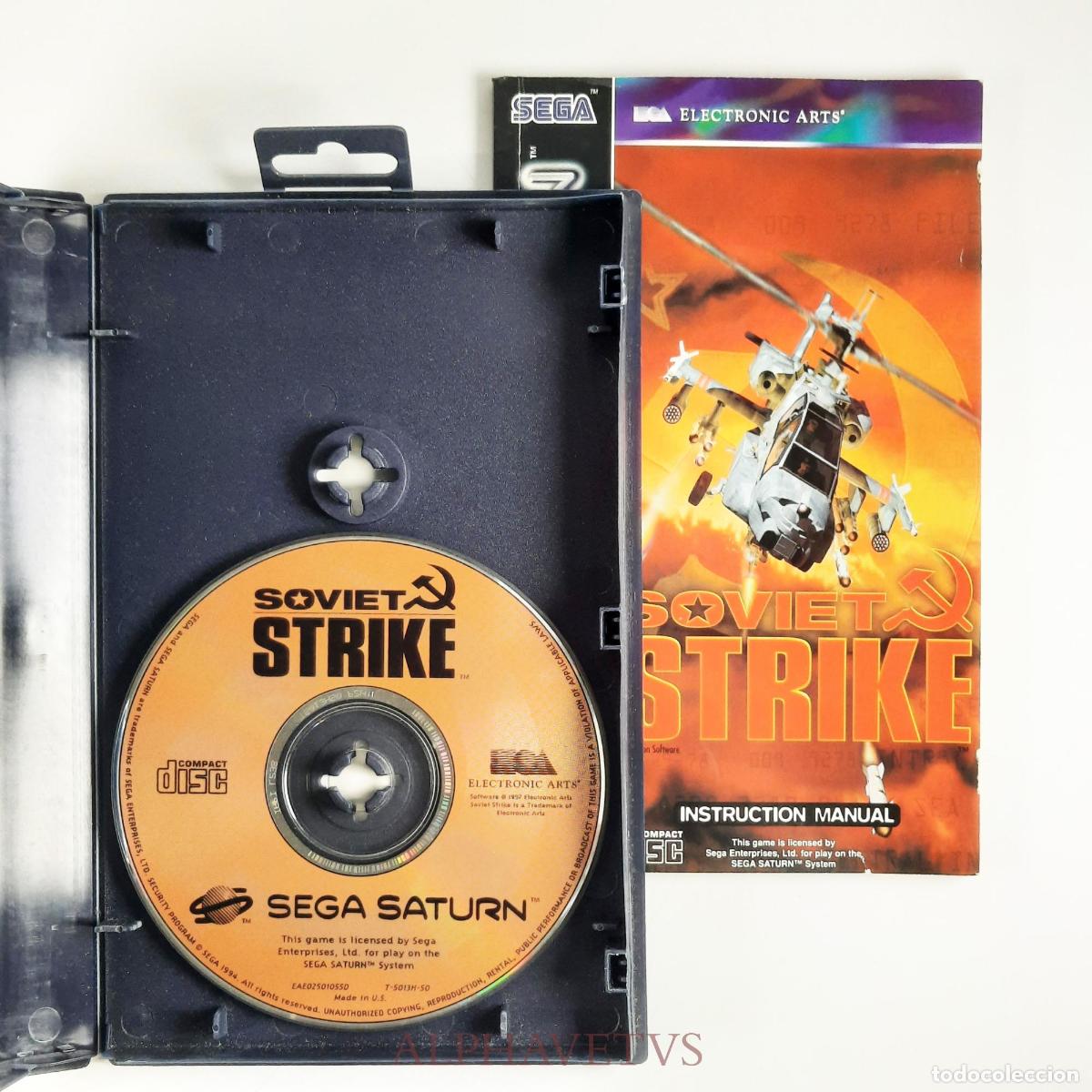 Videojuegos y consolas: Soviet Strike - Sega Saturn, SEGA - Foto 4