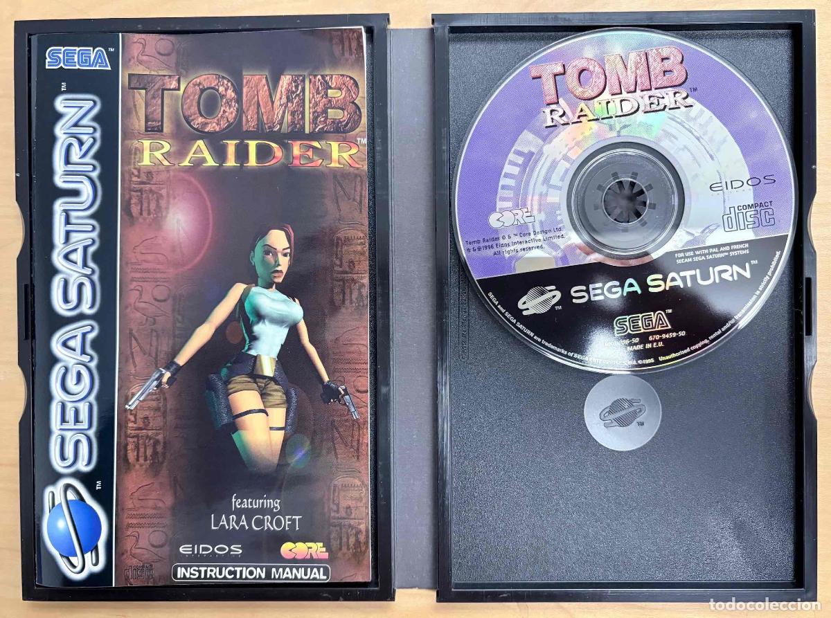 Videojuegos y consolas: TOMB RAIDER. SEGA SATURN, 1995. - Foto 2