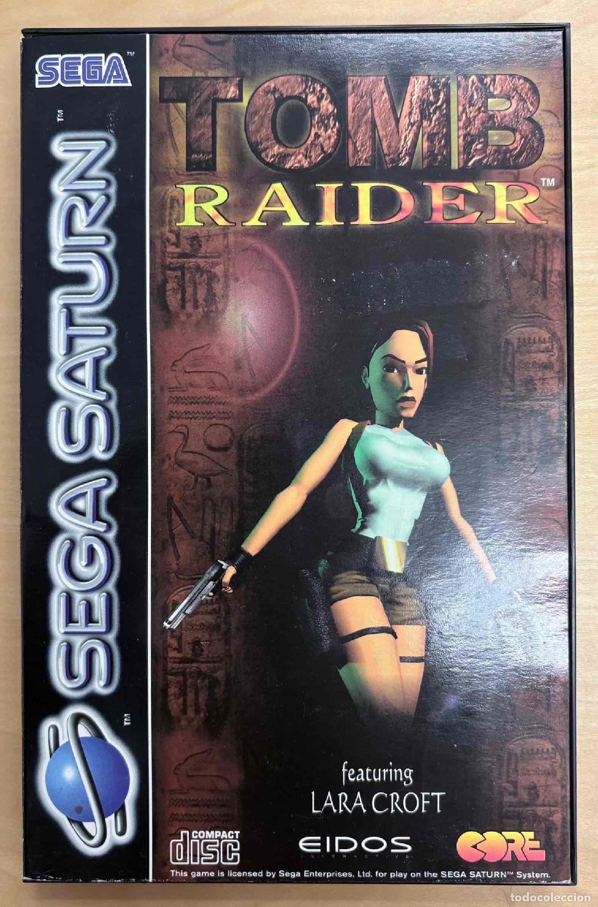Videojuegos y consolas: TOMB RAIDER. SEGA SATURN, 1995.