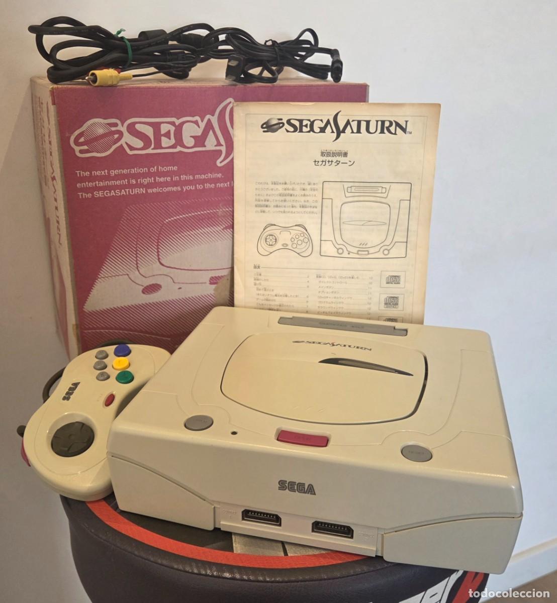 Videospiele und Konsolen: Sega Saturn MATCHING SERIAL completa