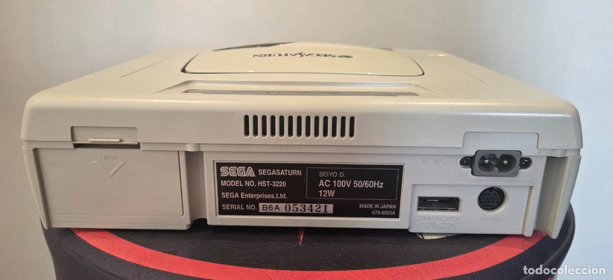 Videojuegos y consolas: Sega Saturn MATCHING SERIAL completa - Foto 6