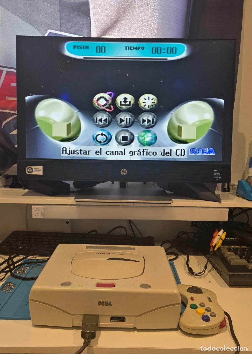 Videojuegos y consolas: Sega Saturn MATCHING SERIAL completa - Foto 18