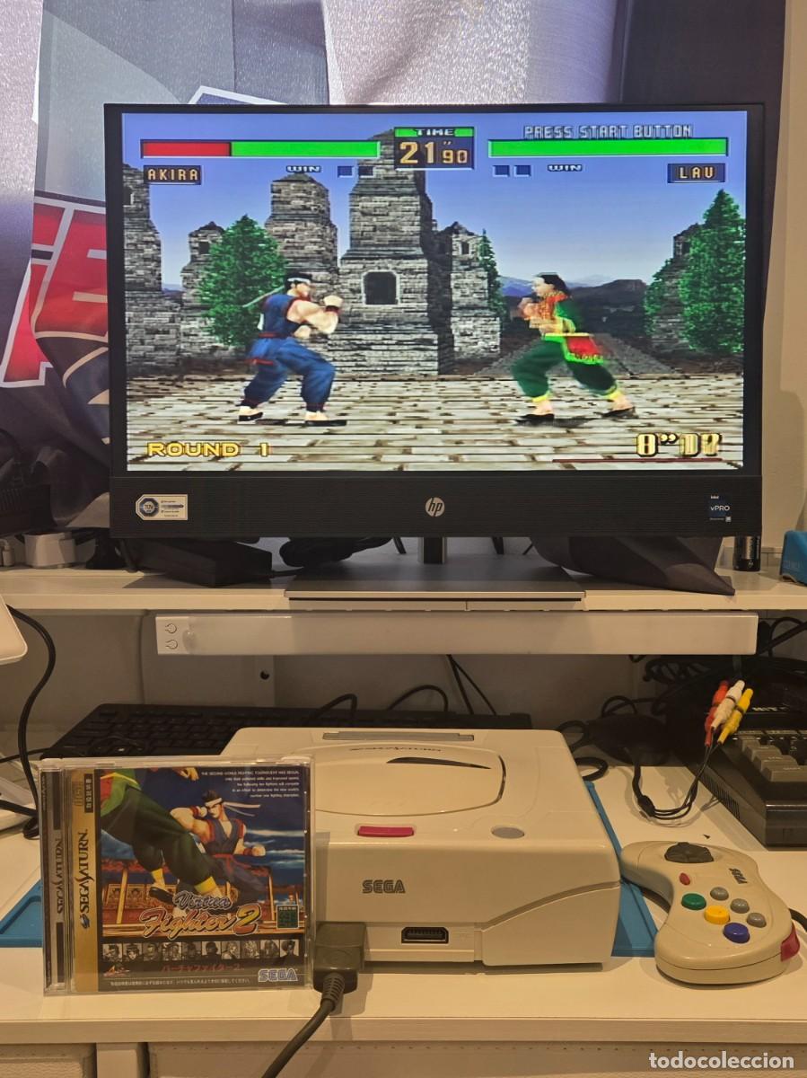 Videojuegos y consolas: Sega Saturn MATCHING SERIAL completa - Foto 19