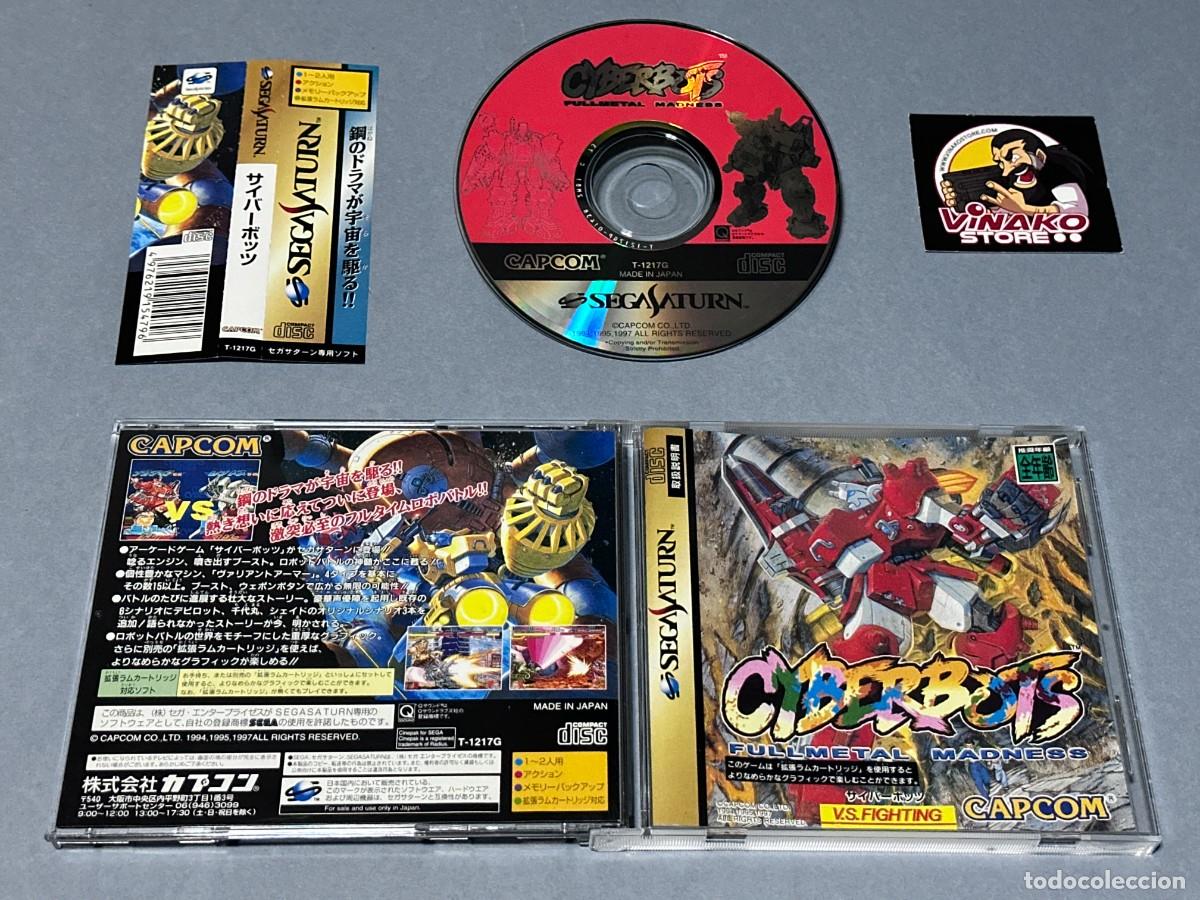 Videojuegos y consolas: Cyberbots Sega Saturn NTSC-J Spinecard