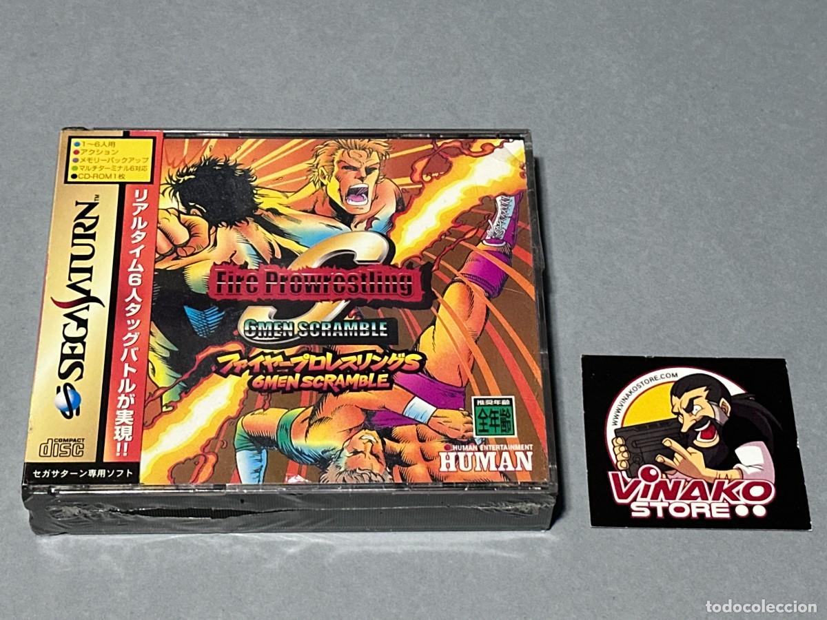 Videojuegos y consolas: Fire Pro Wrestling S: 6Men Scramble Sega Saturn NTSC-J New