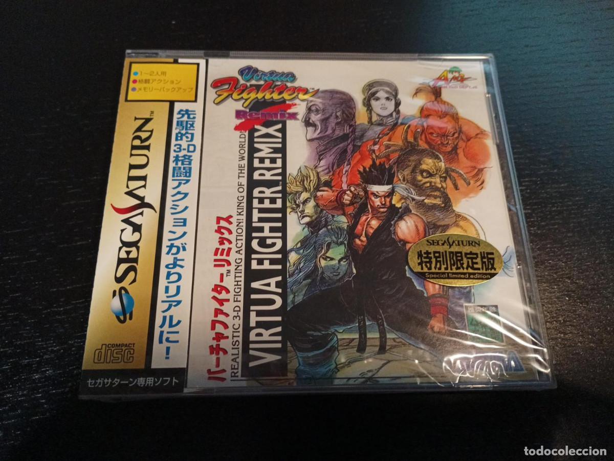 Videojuegos y consolas: Virtua Fighter Remix Special Limited Edition Sega Saturn Jap&oacute;n NTSC-J nuevo precintado