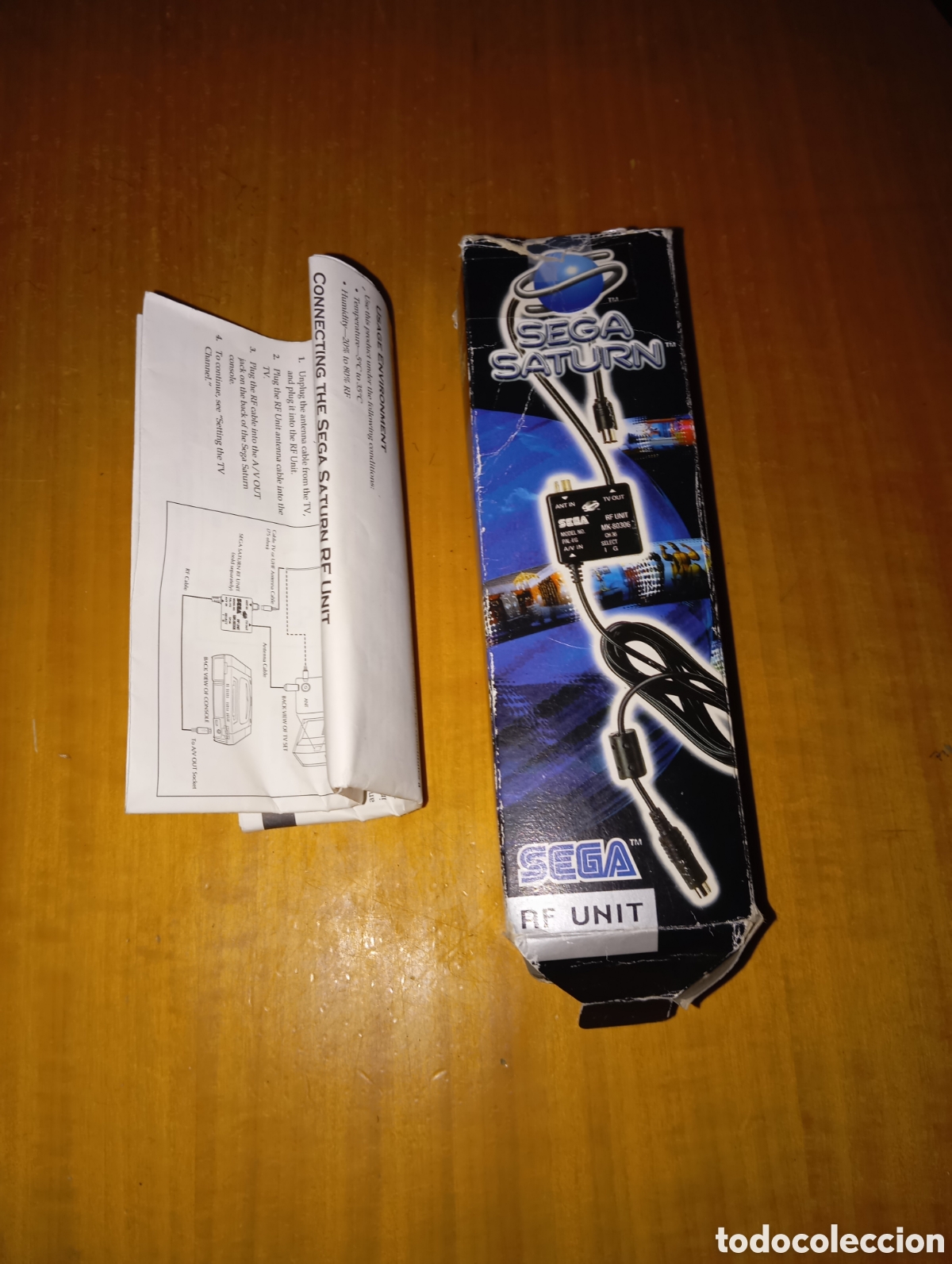 Videojuegos y consolas: Sega Saturn Caja y manual solo