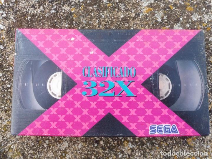 Videojuegos y Consolas: Video vhs promocional Sega clasificado 32X MD sega te lo cuenta todo - Foto 6 - 295707518