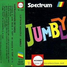Videojuegos y Consolas: SOFTWARE MAGAZINE - JUMBLY - 48K SINCLAIR SPECTRUM - 1985