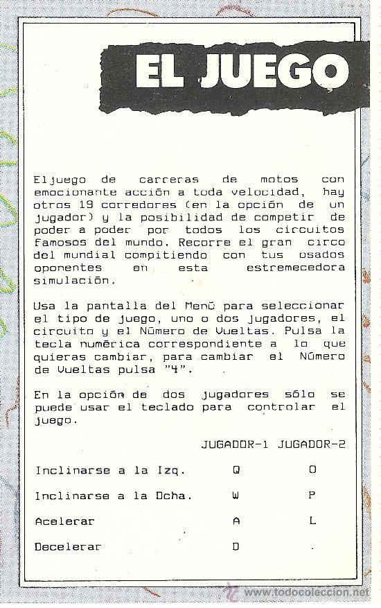 Videojuegos y consolas: JUEGO SPECTRUM - SPEED KING 2 - ORIGINAL DRO SOFT - Foto 3