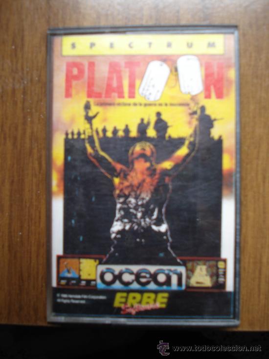 Videojuegos y consolas: JUEGO SPECTRUM SINCLAIR, PLATOON - Foto 1