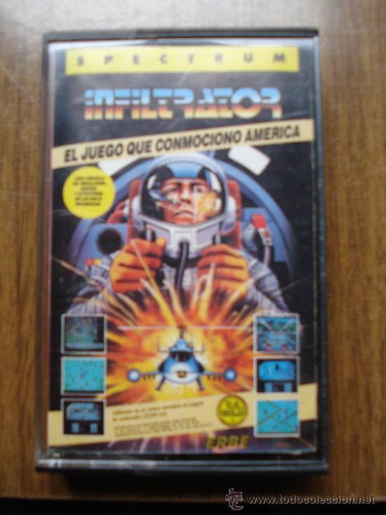 Videojuegos y consolas: JUEGO SPECTRUM SINCLAIR, INFILTRATOR - Foto 1