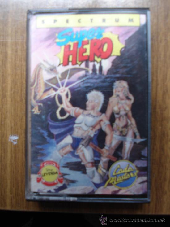 Videojuegos y consolas: JUEGO SPECTRUM SINCLAIR, SUPER HERO - Foto 1
