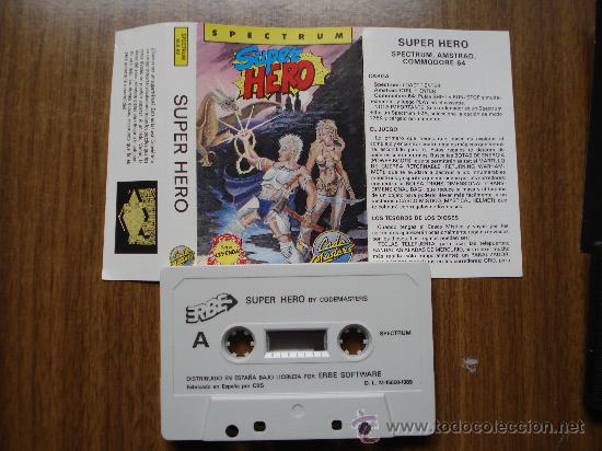 Videojuegos y consolas: JUEGO SPECTRUM SINCLAIR, SUPER HERO - Foto 2