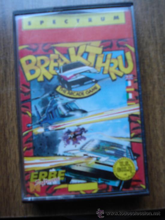 Videojuegos y consolas: JUEGO SPECTRUM SINCLAIR, BREAKTHRU - Foto 1