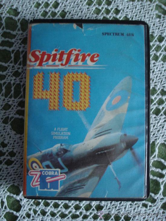 Videojuegos y consolas: JUEGO SPECTRUM SINCLAIR, SPITFIRE 40 - Foto 1