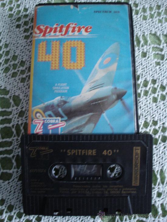 Videojuegos y consolas: JUEGO SPECTRUM SINCLAIR, SPITFIRE 40 - Foto 2