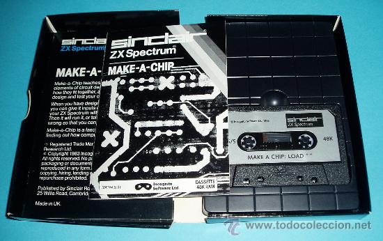Videojuegos y consolas: MAKE A CHIP. ZX SPECTRUM. SINCLAIR - Foto 2