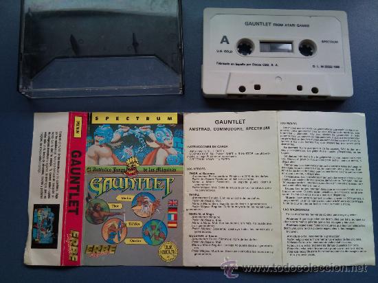 Videojuegos y consolas: juego spectrum gauntlet - Foto 1
