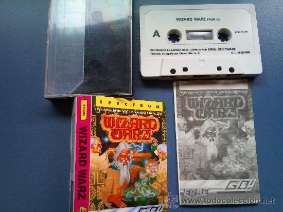 Videojuegos y consolas: juego spectrum wizard warz - Foto 1