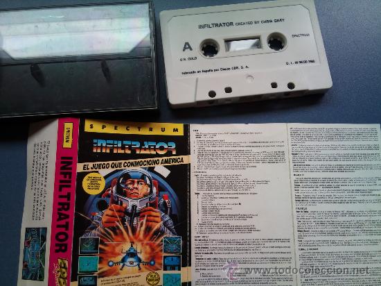 Videojuegos y consolas: juego spectrum infiltrator - Foto 1