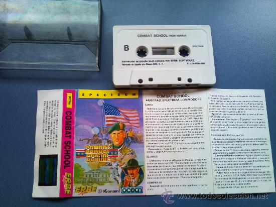 Videojuegos y consolas: juego spectrum combat school - Foto 1